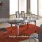 Z608-2 2015 Trade Assurance American style PVC leather high back restaurant dining chair