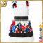 Women multicolor sleeveless flower applique mini dress