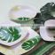 High quality square porcelain dinnerware set 20 pieces made in china