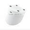 Newest aluminum alloy 5V 2A Qi wireless charger with CE FCC Transmit Distance:10mm black, white