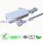Dongguan 12V RGB 5050 SMD led flexible strips 4 way junction boxes with 4 cord cable