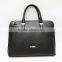 New Italy imported leather Litchi pattern men's real leather business Briefcase