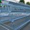Strong steel layer chickens breeding cages with drinking and feeding system