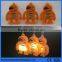 OEM christmas children cute shape silicone doll keychain