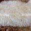 White Color Mongolian Sheep Fur Skin / Long Haired Sheep Fur Skin                        
                                                Quality Choice