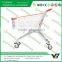 120L plastic shopping cart