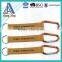 Custom Polyester Short Carabiner Keychain Lanyard For Selling
