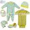 2016 Latest Newborn Baby Gift Set Plain Baby Rompers