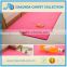 80X120CM Soft Fluffy Deep Pink Coral Fleece Dining Room Use Rugs