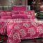 Luxury adult bedding set 100% cotton jacquard fabric home textile bedding set