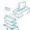 Automatic Box-drawing Face Tissue Machine