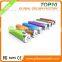 new arrival!colorful smart power bank 2600mah with big button