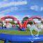 2016 Hot Inflatable Human Belly Zorbing Ball with Tunnel