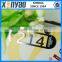 Number custom sliver metal bookmark