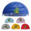 Children's cartoon swimming cap bathing cap waterproof PU soft plastic cloth material boys and girls Universal Swim cap