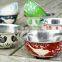 Mixing Bowl Colored Printed Stainless Steel