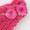 Top Quality crochet Headband/Hair accessory with button