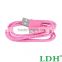 Nylon Braided Charging Sync USB Cable For Android Mobile Phones Samsung LG Sony HTC Nokia Color Weave Data Line USBC-288