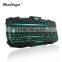 OEM USB wired Waterproof gaming keyboard with three backlit
