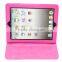 Simple style high quality pu leather case for ipad 3 with stand