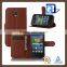 Buy direct from china lychee pattern stand pu leather wallet flip case cover for Huawei Ascend Y3 Y360 Y336 china price