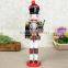 Cheap custom christmas gift wooden nutcracker
