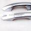 Car body kit plastic chrome door handle cover for Ford mustang parts 2015-2017