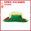 Wholesale bolivian flag fans plain felt cowboy hats