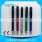 spray paint colored barrel, wide chrome ring with black big clip,twist pen