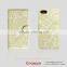 Flower Embossed Leather Pattern Case for Iphone5 5S