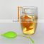 Unique Cute Tea Strainer Silicone Fish shape Tea Infuser Filter Teapot Teabags for Tea Coffee Drinkware
