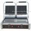 Commercial Use Non-stick 220v Electric Panini Contact Grill Double