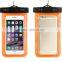 2015 Top Quality Smart Swimming Mobile Phone Bags For Girls And Boys Waterproof