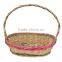 2015 year china suppliers sale FSC decorative wicker gift baskets with handle for factory manufacturers