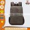 Wholesale vintage custom College canvas backpack
