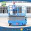 12m battery power self-propelled scissor lift platform for warehouse