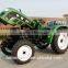 tractor mounted agricultural equipment with snow blade