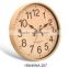 2016 Promotional Clock Home Decorative Quartz Watch Wall Clock Wood
