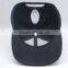 New Arrival Custom Multicolor 3D Puff Embroidery Snapback Black