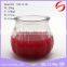 320ml high quality wedding decorative glass candle holder