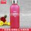 colorful water glass drinking bottle 250ml
