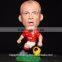 soccer /football player big head polyresin figurines