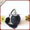 OUBOAO Manual blowing black airbag luxury glass perfume bottle & screw cap reusable glass perfume bottle