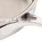 new style 100%titanium cookware non stock handle of frying pan