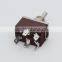 new design toggle switch on -off -on 6 solder pins toggle type