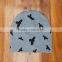 2016 Autumn Winter animal print Cotton Toddler Infant Kids Caps Lovely Knit Crochet Accessories Baby Hat