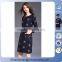2016 Fashion Ladies Floral Printed Dress Women Rose Pattern Maxi Dress