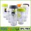 Wholesale Reusable Bulk Plastic Double Wall Coffee Cups with Lid