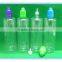 China manufacturer e juice e cig bottles 100ml 10ml E Liquid Bottle Pet Long Thin Dropper 10ml Ldpe Plastic Eye Dropper Bottle