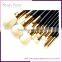 Wholesale Pro Cosmetics Lipsticks Shadows 12 Pcs Make Up Brush Kit